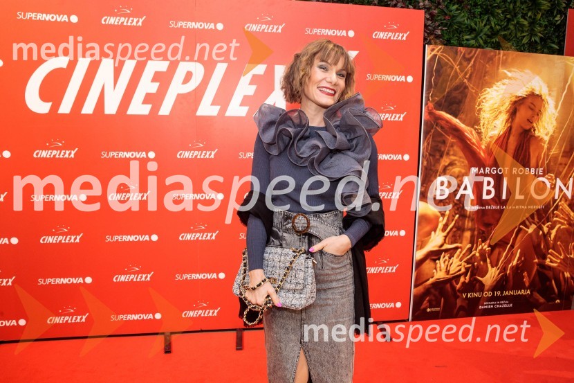  Ana Raščan, voditeljica in novinarkaBabilon, premiera v Cineplexx Ljubljana