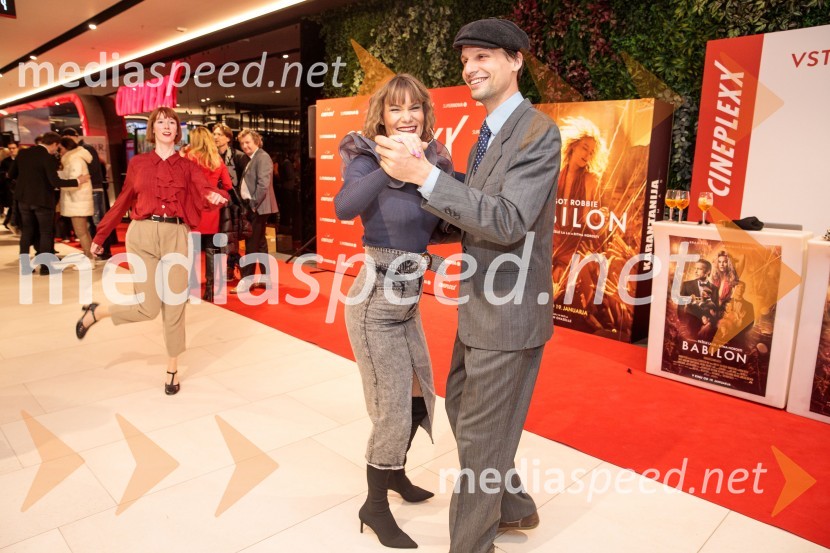  Ana Raščan, voditeljica in novinarka;  ... Babilon, premiera v Cineplexx Ljubljana