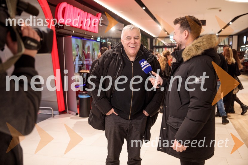 Zoran Predin, glasbenik;  Alen Podlesnik, moderator, novinar POP TVBabilon, premiera v Cineplexx Ljubljana