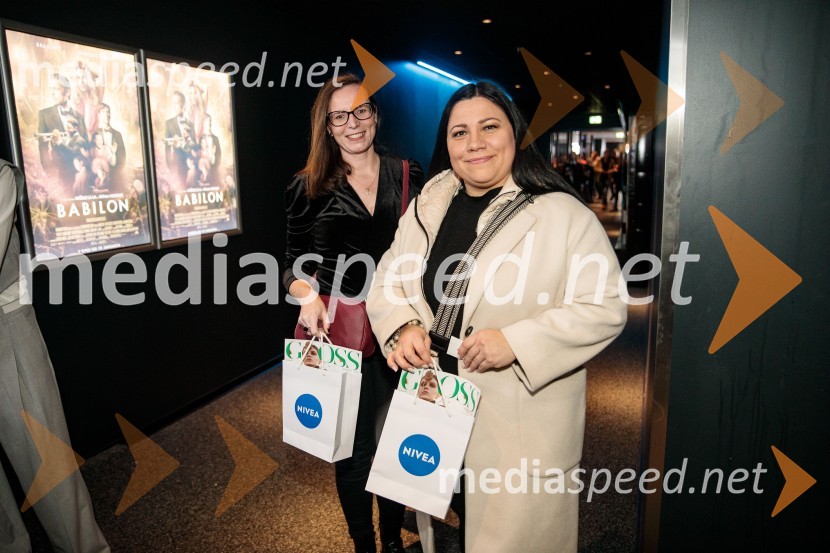  Katarina Damjanov, Ljubljanski grad;  Petra Podgoršek, Ljubljanski gradBabilon, premiera v Cineplexx Ljubljana