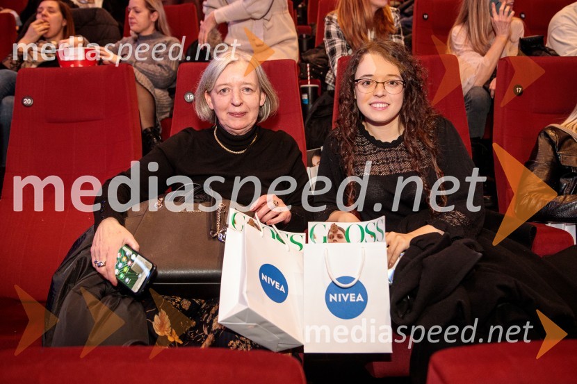 Marija Padar Lazarevič s hčerkoBabilon, premiera v Cineplexx Ljubljana