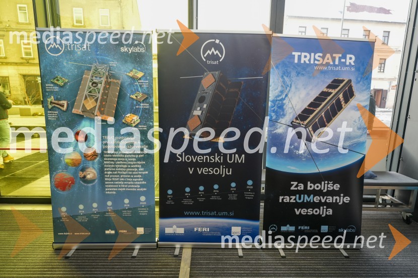 Looking Beyond, otvoritev razstave satelitskih fotografij na Fakulteti za elektrotehniko, računalništvo in informatiko v Mariboru