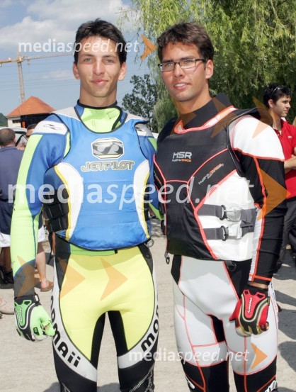 Brata Florjančič - mlajši Nac in starejši RokJET SKI, pokal Alpe Adria
