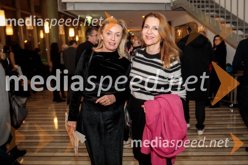  Nataša Bučar, direktorica, Slovenski filmski center; dr. Tanja Kerševan Smokvina, državna sekretarkaStrah in beda Tretjega rajha, premiera predstave