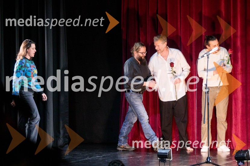  ... ;  Sebastijan  Horvat, režiser;  Matija  Vastl, igralec;  Matej Recer, igralecStrah in beda Tretjega rajha, premiera predstave