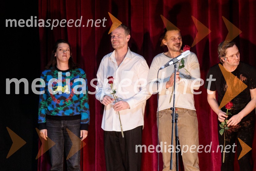  ... ;  Matija  Vastl, igralec;  Matej Recer, igralec;  Stane Tomazin, igralecStrah in beda Tretjega rajha, premiera predstave