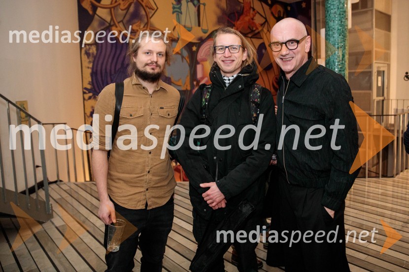  Žiga  Divjak, režiser;  ... ;  Goran Injac, umetniški vodja, Slovensko mladinsko gledališčeStrah in beda Tretjega rajha, premiera predstave