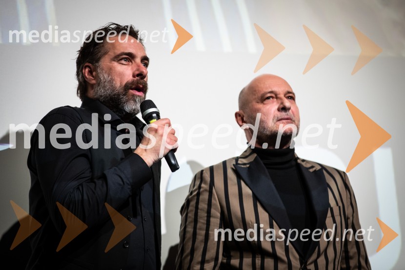  Gorazd Žilavec, igralec;  Dario Varga, igralecPrimeri inšpektorja Vrenka, predpremiera v Gledališču Park