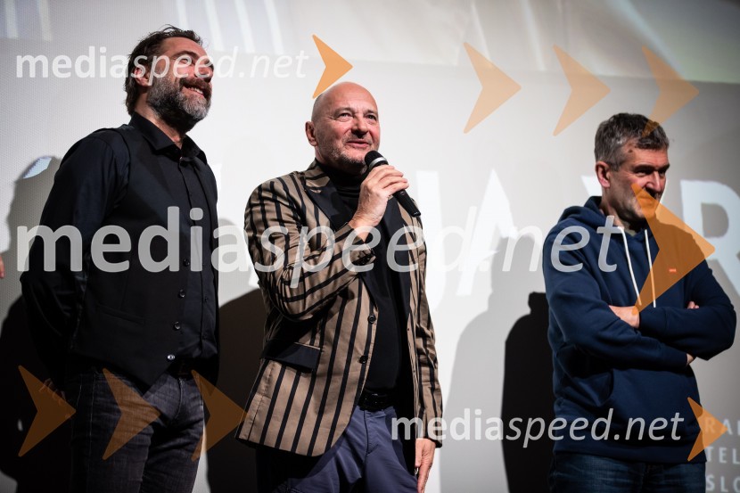  Gorazd Žilavec, igralec;  Dario Varga, igralec;  ... Primeri inšpektorja Vrenka, predpremiera v Gledališču Park