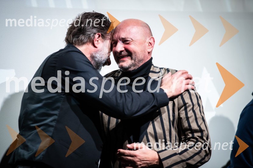  Gorazd Žilavec, igralec;  Dario Varga, igralecPrimeri inšpektorja Vrenka, predpremiera v Gledališču Park