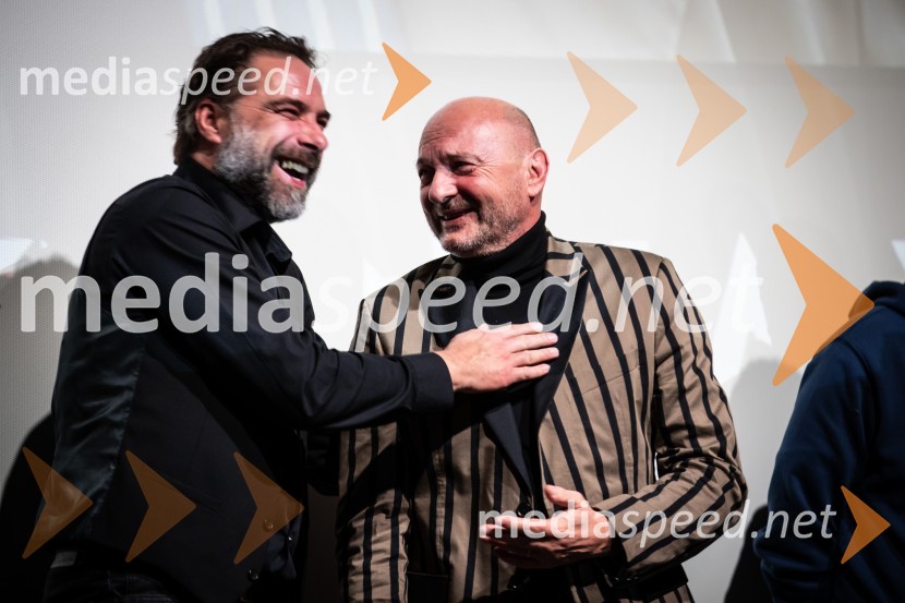  Gorazd Žilavec, igralec;  Dario Varga, igralecPrimeri inšpektorja Vrenka, predpremiera v Gledališču Park