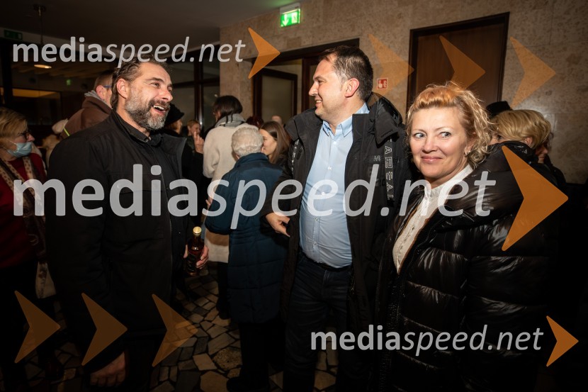  Gorazd Žilavec, igralec;  Damjan  Anželj, župan, MO Murska Sobota;  ... Primeri inšpektorja Vrenka, predpremiera v Gledališču Park