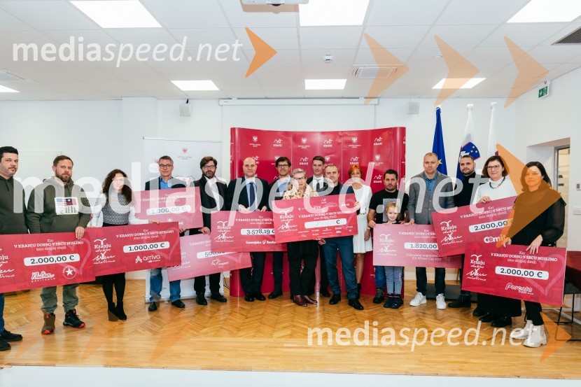 V Kranju dobro v srcu mislimo, zaključek dobrodelne akcije