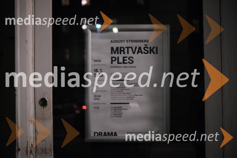 Mrtvaški ples Augusta Strindberga v režiji Eduarda Milerja