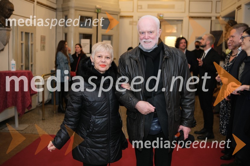  Radmila Gorjanc, oblikovalka nakita;  Marko Gorjanc, nekdanji ravnatelj/pomočnik ravnatelja SNG Drama LjubljanaMrtvaški ples Augusta Strindberga v režiji Eduarda Milerja