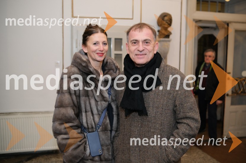  Sanja Nešković Peršin, balerina, nekdanji umetniški vodja SNG Opera in baleta Ljubljana ;  Blaž Peršin, direktor Muzeja in galerije mesta LjubljaneMrtvaški ples Augusta Strindberga v režiji Eduarda Milerja