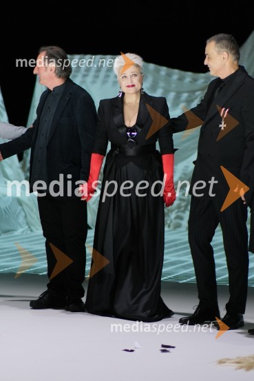  Eduard Miler, režiser;  Nataša Barbara Gračner, režiserka in igralka;   Igor  Samobor, igralecMrtvaški ples Augusta Strindberga v režiji Eduarda Milerja