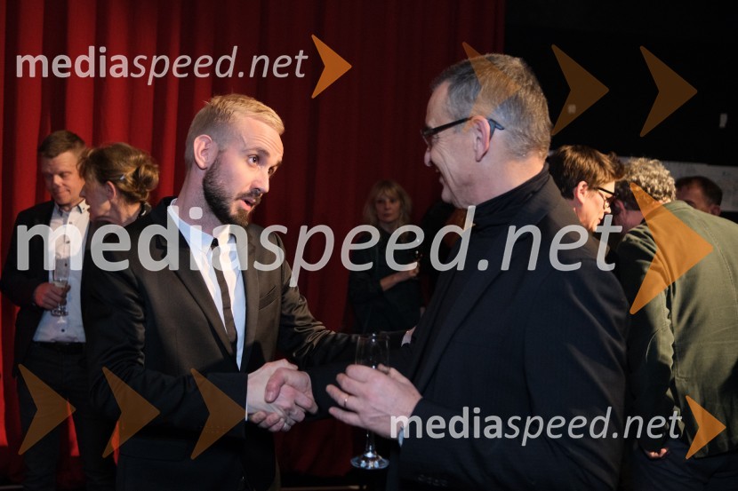  Jernej Pristov, vodja službe za odnose z javnostmi SNG Drama Ljubljana;   Igor  Samobor, igralecMrtvaški ples Augusta Strindberga v režiji Eduarda Milerja