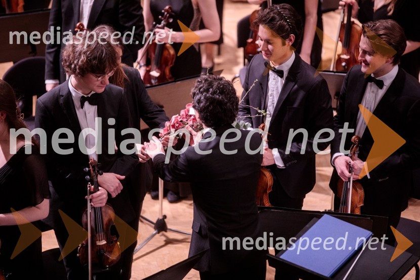  Francesco Angelico, umetiniški vodja, Nemški narodni mladinski orkesterNemški narodni mladinski orkester, koncert v Slovenski filharmoniji