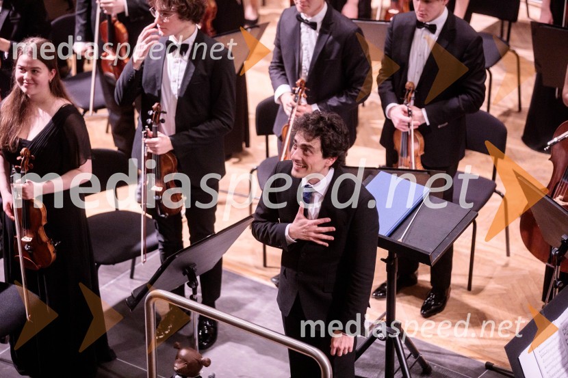  Francesco Angelico, umetiniški vodja, Nemški narodni mladinski orkesterNemški narodni mladinski orkester, koncert v Slovenski filharmoniji
