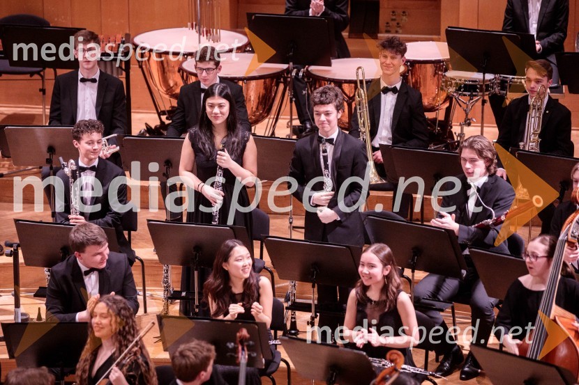 Nemški narodni mladinski orkester, koncert v Slovenski filharmoniji