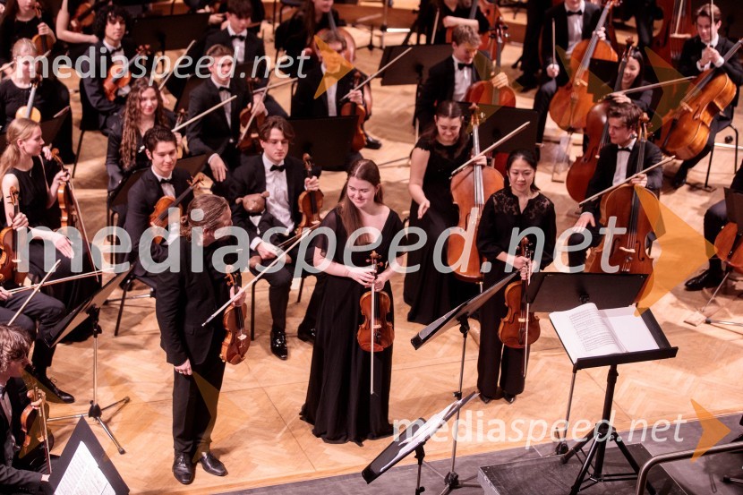  Christian Tetzlaff, violinist;  ... ;  ... Nemški narodni mladinski orkester, koncert v Slovenski filharmoniji
