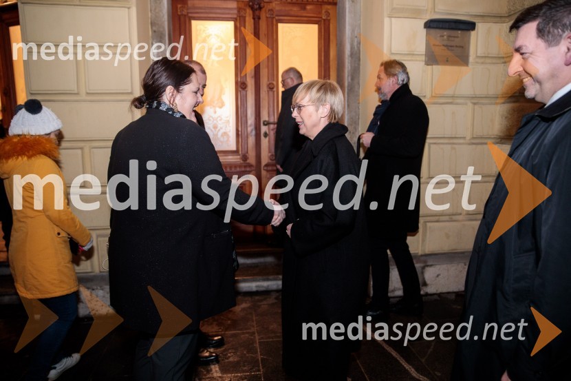  Uršula Cetinski, generalna direktorica, Cankarjev dom; dr. Nataša Pirc Musar, predsednica Republike SlovenijeNemški narodni mladinski orkester, koncert v Slovenski filharmoniji