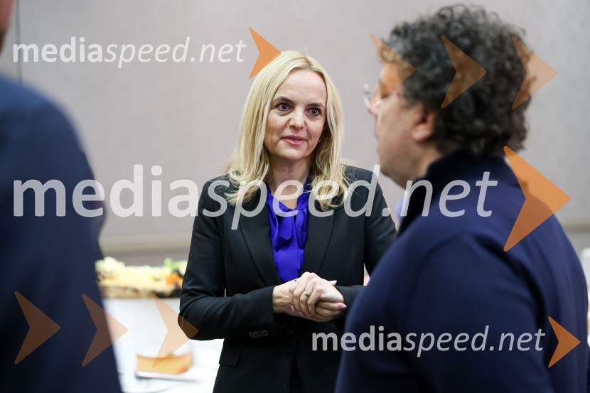  Ajša Vodnik, izvršna direktorica AmCham (Ameriška gospodarska zbornica)AmCham poslovni zajtrk “Kaj leto 2023 prinaša slovenskemu gospodarstvu?”