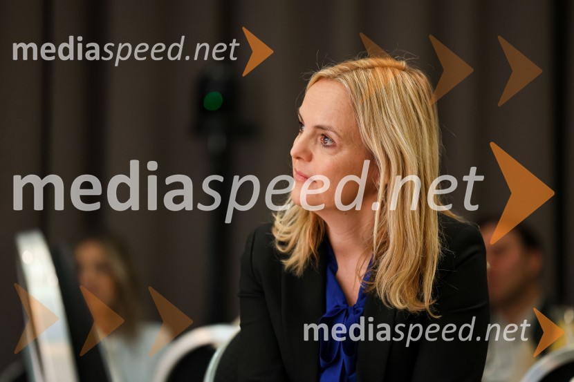  Ajša Vodnik, izvršna direktorica AmCham (Ameriška gospodarska zbornica)AmCham poslovni zajtrk “Kaj leto 2023 prinaša slovenskemu gospodarstvu?”