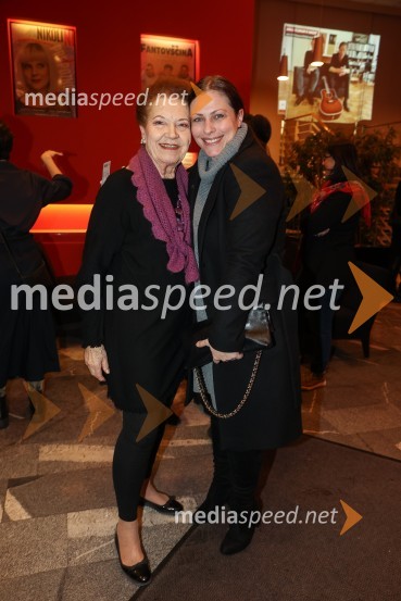  Elza Budau, slovenska tekstopiska, pesnica in pisateljica;  Nuška Drašček, pevkaNikoli ni prepozno, monokomedija z Mojco Fatur