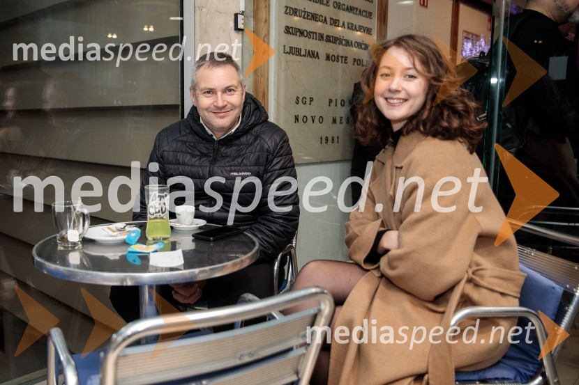 mag. Dejan  Židan, nekdanji poslanec Državnega zbora Republike Slovenije;  Maja ŽidanObračun, avtorska predstava Violete Tomič, premiera