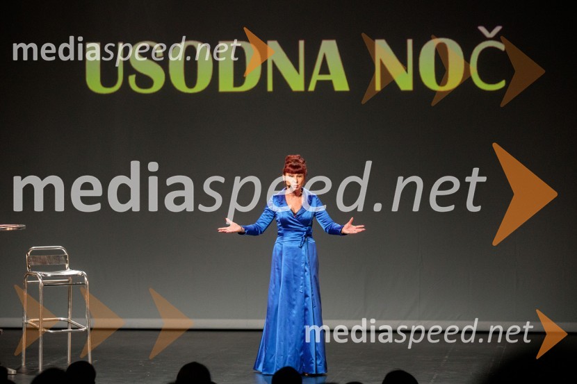  Violeta Tomić, igralka, bivša poslanka DZObračun, avtorska predstava Violete Tomič, premiera