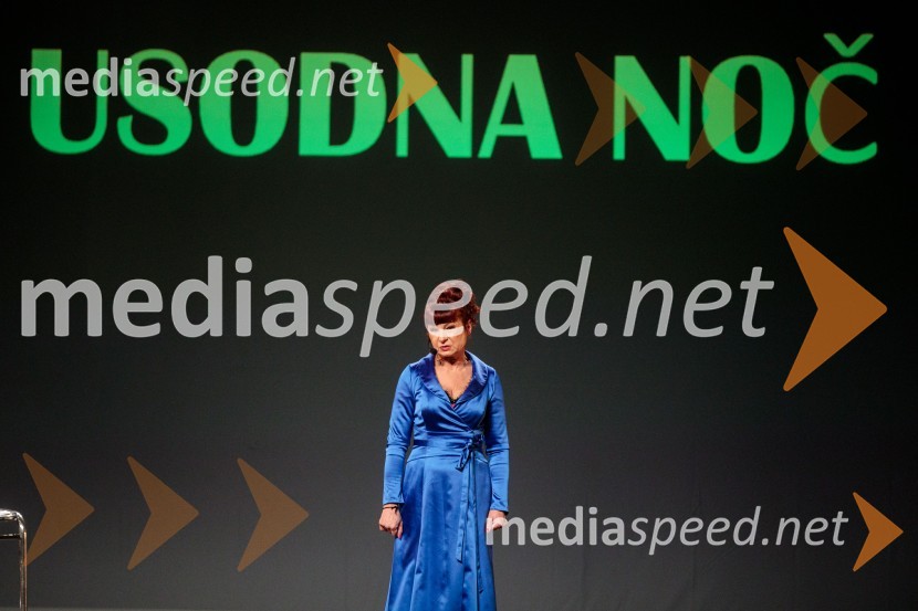  Violeta Tomić, igralka, bivša poslanka DZObračun, avtorska predstava Violete Tomič, premiera