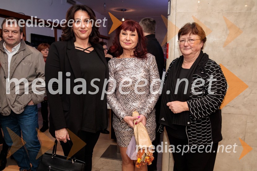  Nina  Maurovič, nekdanja poslanka DZ;  Violeta Tomić, igralka, bivša poslanka DZ;  Karla UrhObračun, avtorska predstava Violete Tomič, premiera