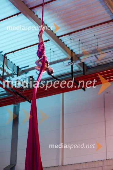  Tamia Šeme, cirkuška umetnicaOdprtje Saubermacher Outsourcing logističnega centra v Hočah