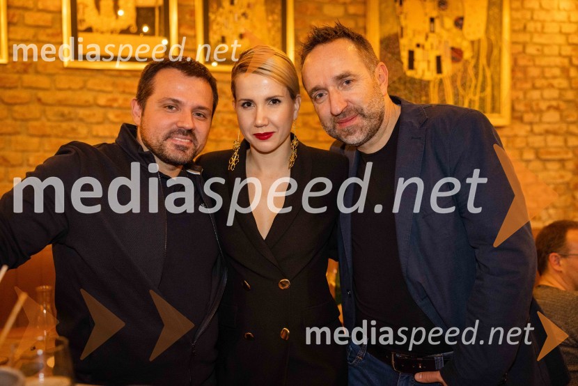  Sandi Fišer, fotograf, Mediaspeed;  Natalija Cvetko, Mediaspeed d.o.o.;  Borut  Cvetko, kreativni direktor, Mediaspeed d.o.o.21 let naše medijske agencije Mediaspeed