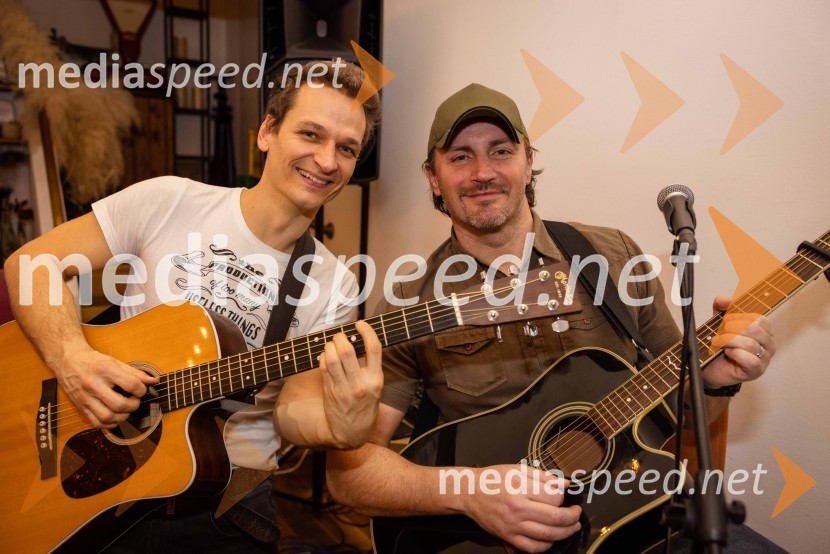  Miha   Plantarič, glasbenik;  Vlado  Pilja, pevec21 let naše medijske agencije Mediaspeed