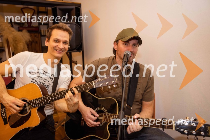  Miha   Plantarič, glasbenik;  Vlado  Pilja, pevec21 let naše medijske agencije Mediaspeed