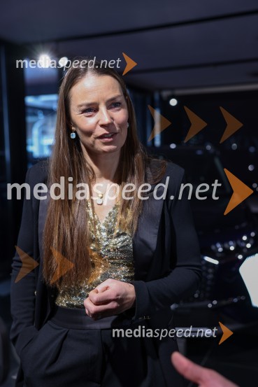  Tina Maze, bivša slovenska alpska smučarka in športna komentatorka, EurosportTina Maze predstavila novi DS 7 CROSSBACK