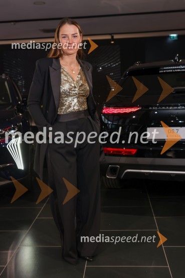  Tina Maze, bivša slovenska alpska smučarka in športna komentatorka, EurosportTina Maze predstavila novi DS 7 CROSSBACK