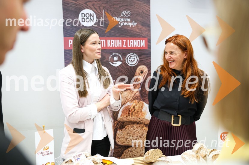  Alenka Sinjur, razvojna tehnologinja, Pekarna Grosuplje, Don Don d.o.o.;  ... Razglašena so najbolj inovativna živila leta 2023