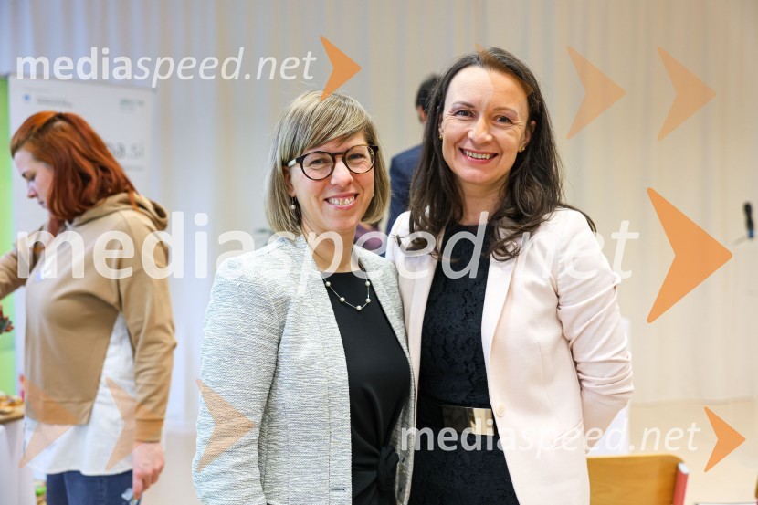 doc. dr. Anita Kušar, raziskovalka, pomočnica vodje raziskovalne skupine, Inštitut za nutricionistiko;  Nataša Češnovar Gregorc, direktorica raziskav in razvoja, ArgetaRazglašena so najbolj inovativna živila leta 2023