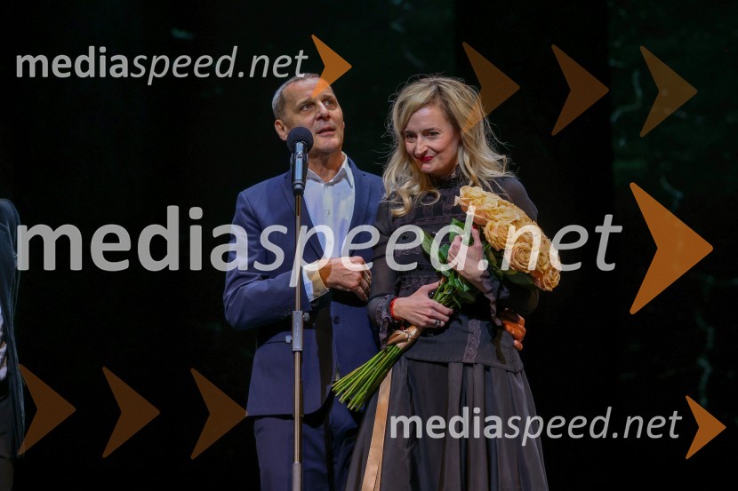  Danilo Rošker, direktor SNG Maribor;  Valentina Turcu, koreografinja in baletna solistkaRomeo in Julija, jubilejna predstava ob 30-letnici umetniškega ustvarjanja Valentine Turcu