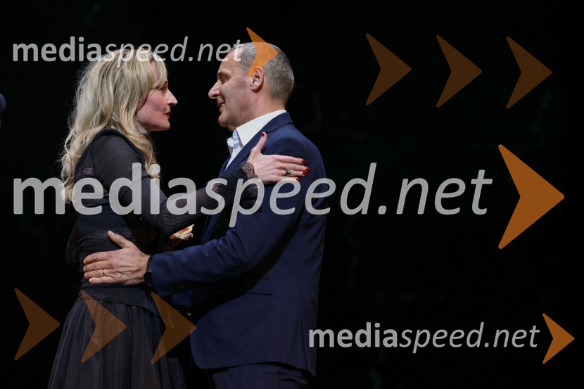  Valentina Turcu, koreografinja in baletna solistka;  Danilo Rošker, direktor SNG MariborRomeo in Julija, jubilejna predstava ob 30-letnici umetniškega ustvarjanja Valentine Turcu