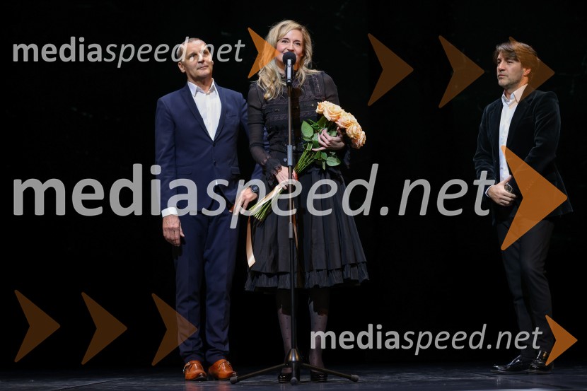  Danilo Rošker, direktor SNG Maribor;  Valentina Turcu, koreografinja in baletna solistka;  Edward Clug, umetniški direktor, Balet SNG MariborRomeo in Julija, jubilejna predstava ob 30-letnici umetniškega ustvarjanja Valentine Turcu