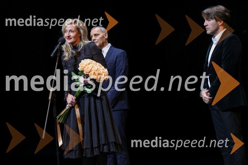  Valentina Turcu, koreografinja in baletna solistka;  Danilo Rošker, direktor SNG Maribor;  Edward Clug, umetniški direktor, Balet SNG MariborRomeo in Julija, jubilejna predstava ob 30-letnici umetniškega ustvarjanja Valentine Turcu