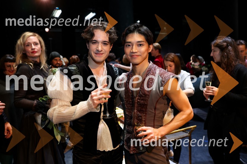  Andrea Schifano, baletni plesalec;  Yuya Omaki, baletni solistRomeo in Julija, jubilejna predstava ob 30-letnici umetniškega ustvarjanja Valentine Turcu