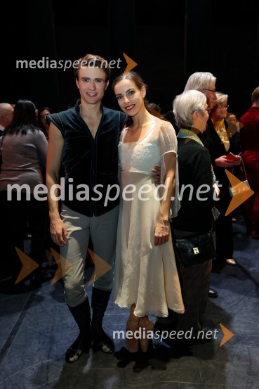  Tamás Darai, baletni solist;  Catarina de Meneses, baletna solistkaRomeo in Julija, jubilejna predstava ob 30-letnici umetniškega ustvarjanja Valentine Turcu