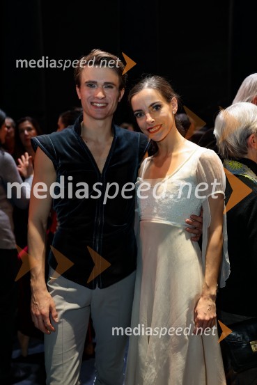  Tamás Darai, baletni solist;  Catarina de Meneses, baletna solistkaRomeo in Julija, jubilejna predstava ob 30-letnici umetniškega ustvarjanja Valentine Turcu