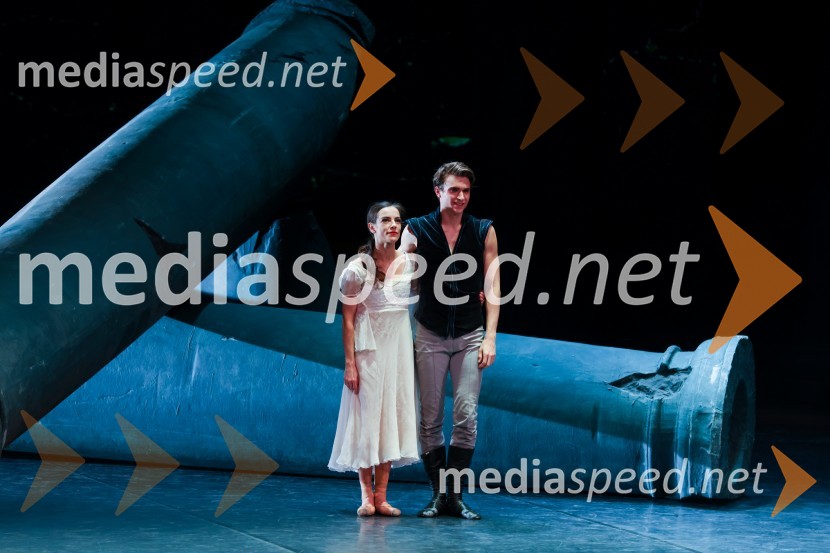  Catarina de Meneses, baletna solistka;  Tamás Darai, baletni solistRomeo in Julija, jubilejna predstava ob 30-letnici umetniškega ustvarjanja Valentine Turcu